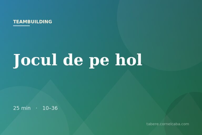 Ilustrație pentru jocul Jocul de pe hol