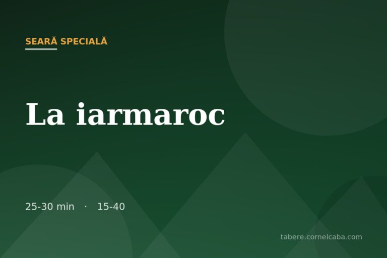 Ilustrație pentru jocul La iarmaroc