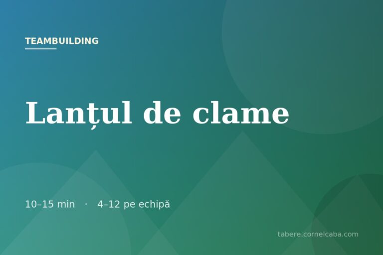 Ilustrație pentru jocul Lanțul de clame