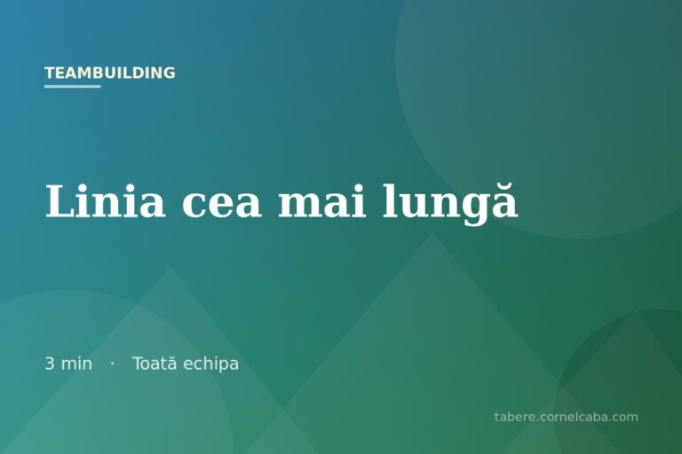 Ilustrație pentru jocul Linia cea mai lungă