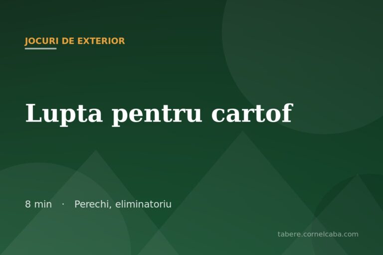 Ilustrație pentru jocul Lupta pentru cartof