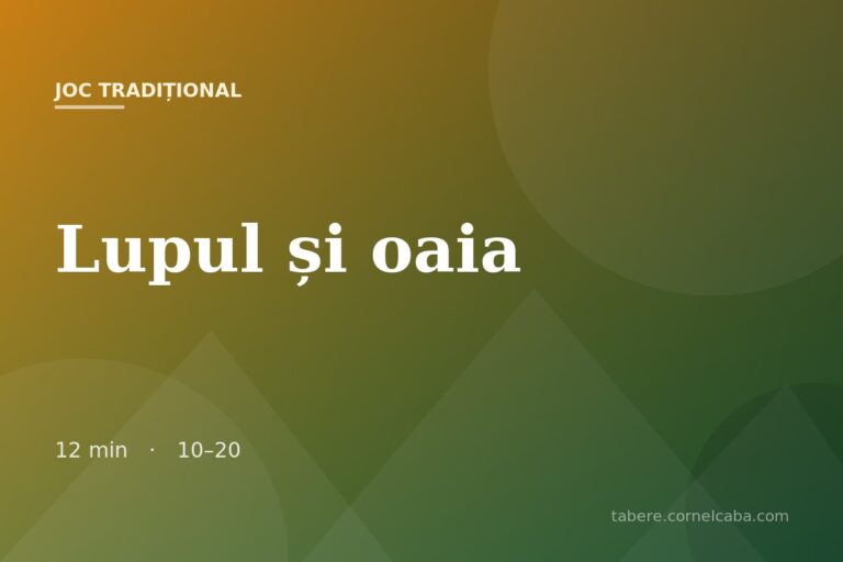 Ilustrație pentru jocul Lupul și oaia