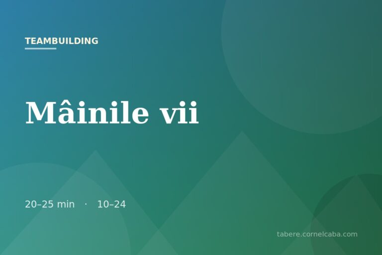 Ilustrație pentru jocul Mâinile vii