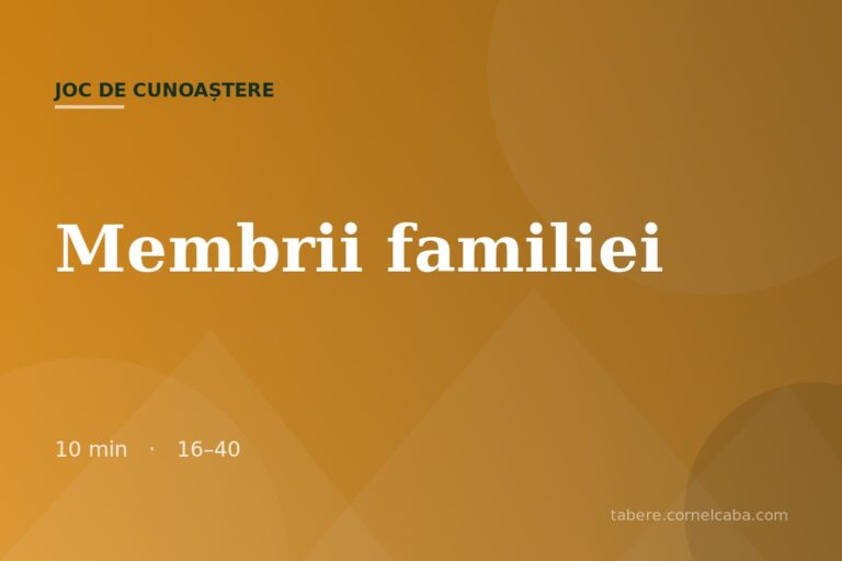 Ilustrație pentru jocul Membrii familiei