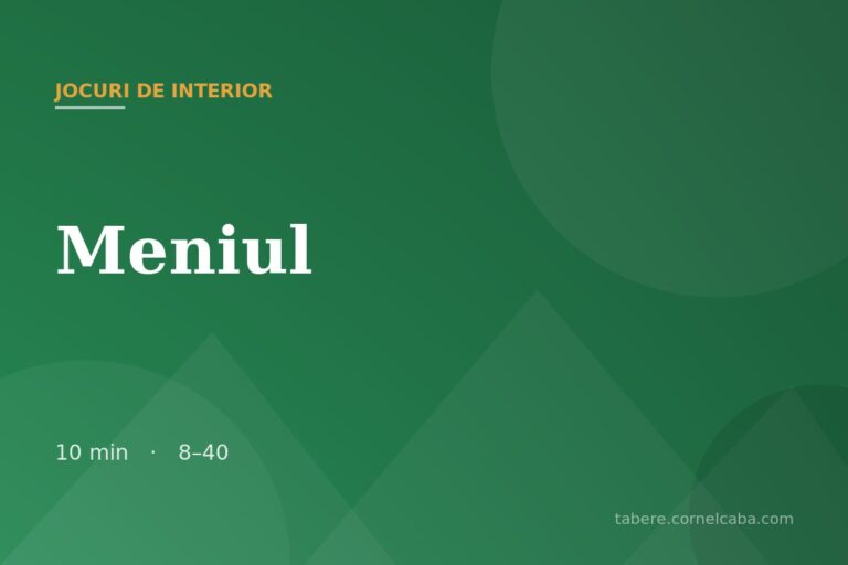 Ilustrație pentru jocul Meniul