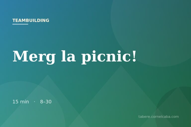 Ilustrație pentru jocul Merg la picnic!