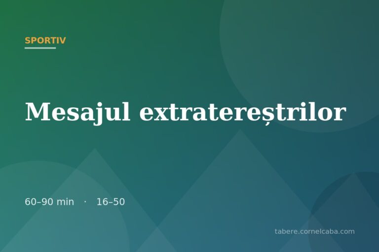 Ilustrație pentru jocul Mesajul extratereștrilor