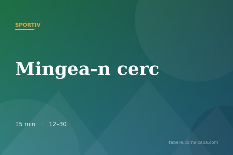 Ilustrație pentru jocul Mingea-n cerc