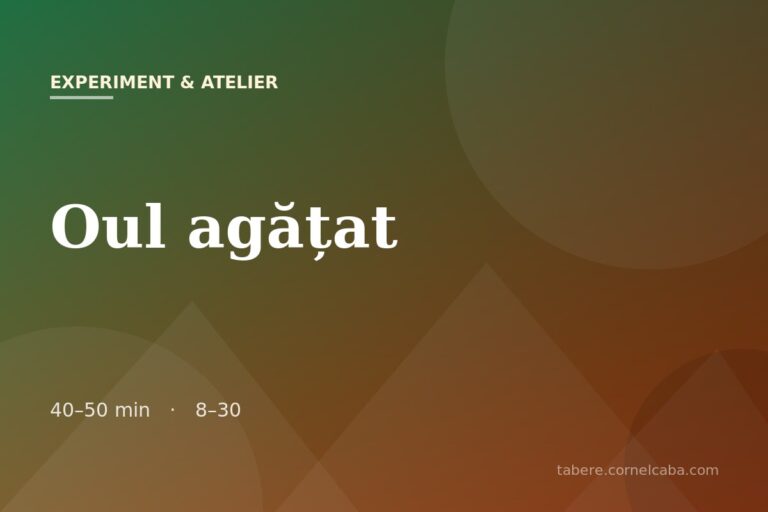 Ilustrație pentru jocul Oul agățat