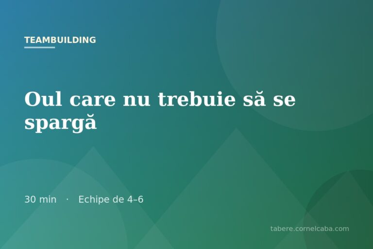 Ilustrație pentru jocul Oul care nu trebuie să se spargă