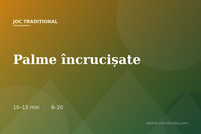 Ilustrație pentru jocul Palme încrucișate