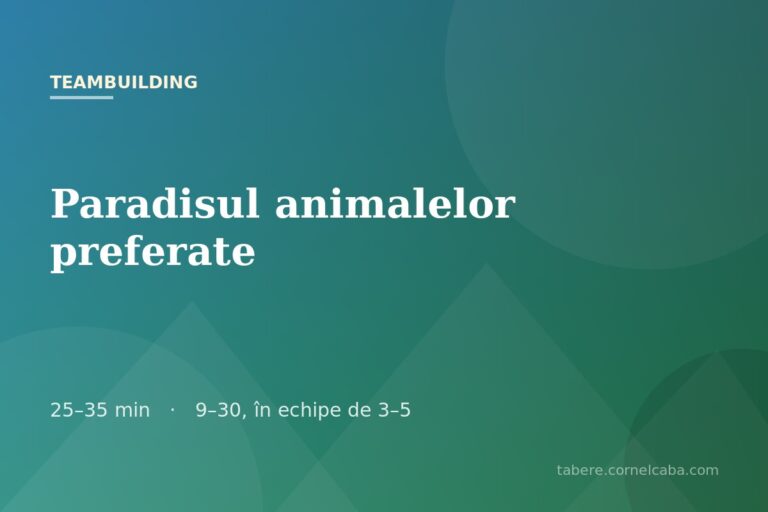 Ilustrație pentru jocul Paradisul animalelor preferate