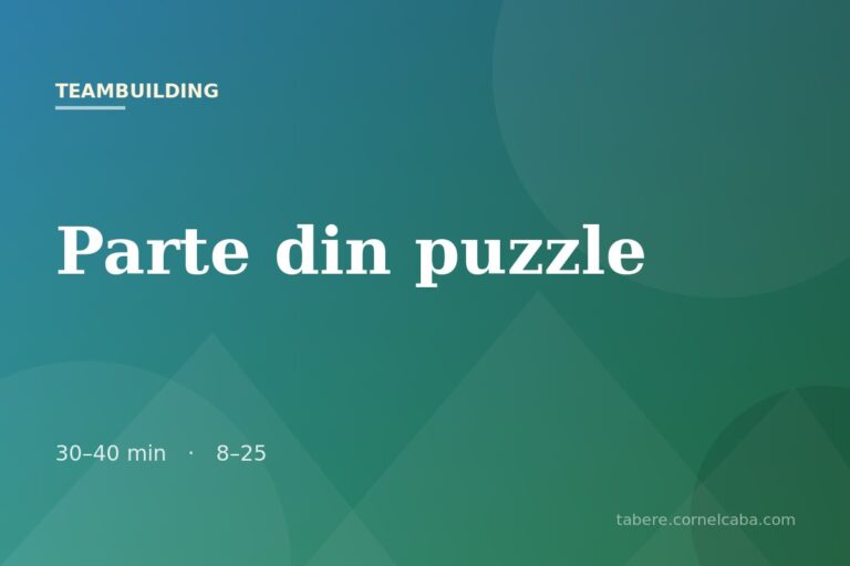 Ilustrație pentru jocul Parte din puzzle
