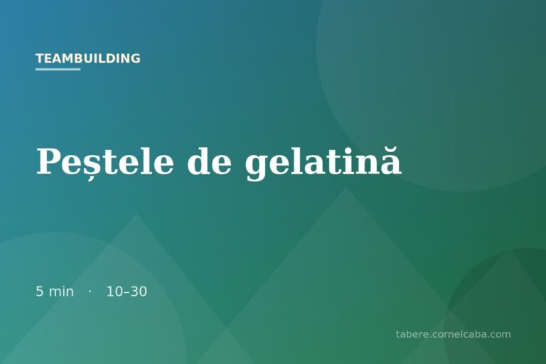 Ilustrație pentru jocul Peștele de gelatină