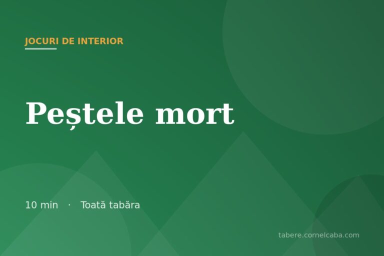Ilustrație pentru jocul Peștele mort