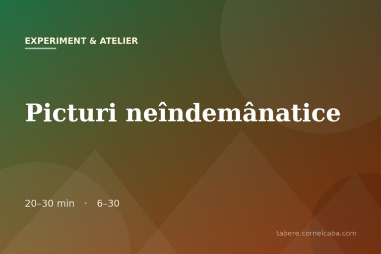 Ilustrație pentru jocul Picturi neîndemânatice