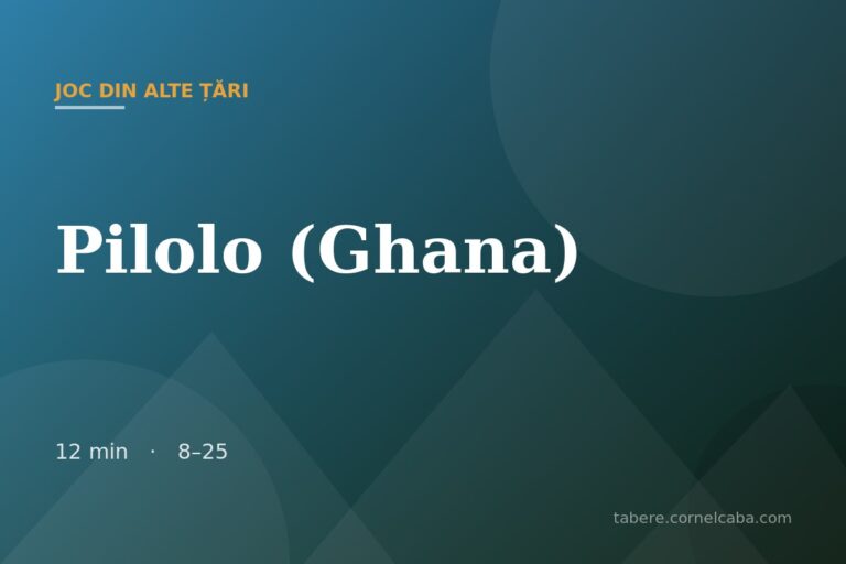 Ilustrație pentru jocul Pilolo (Ghana)