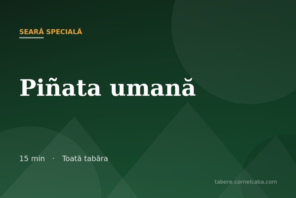Ilustrație pentru jocul Piñata umană