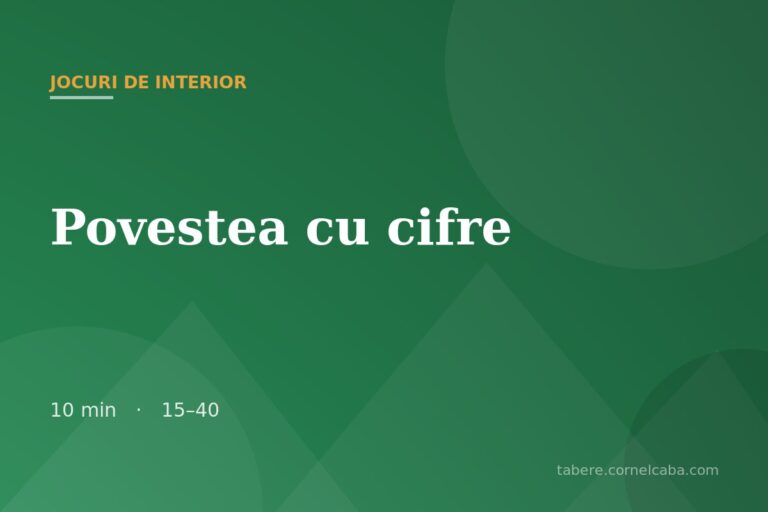 Ilustrație pentru jocul Povestea cu cifre