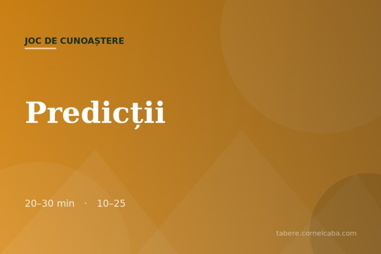 Ilustrație pentru jocul Predicții