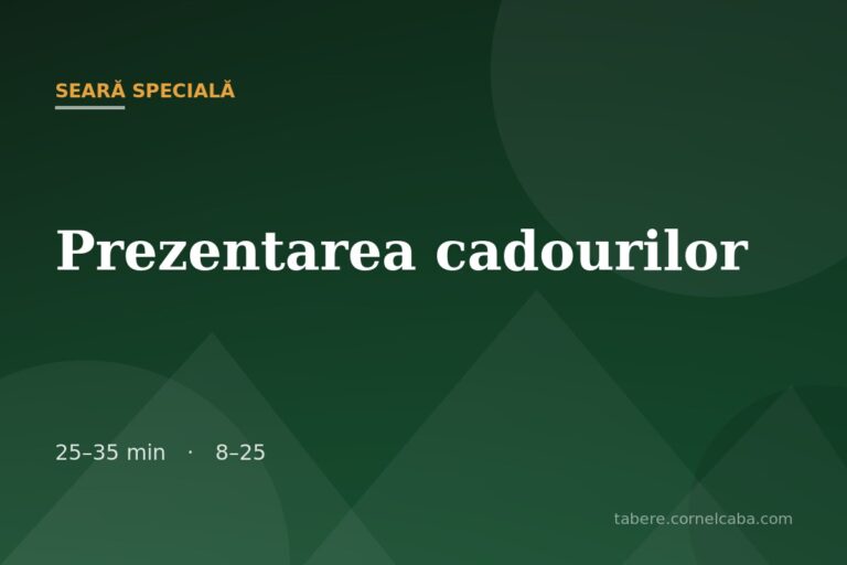 Ilustrație pentru jocul Prezentarea cadourilor