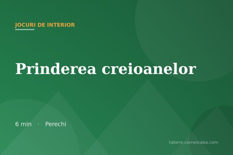 Ilustrație pentru jocul Prinderea creioanelor