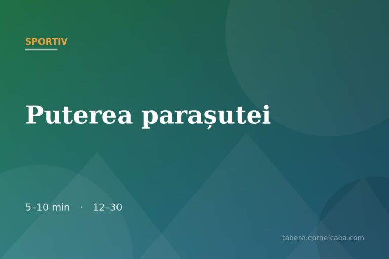Ilustrație pentru jocul Puterea parașutei