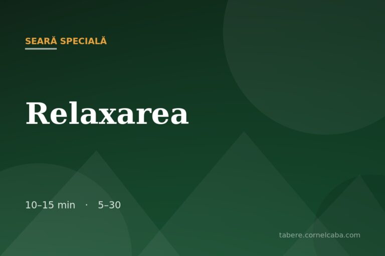 Ilustrație pentru jocul Relaxarea