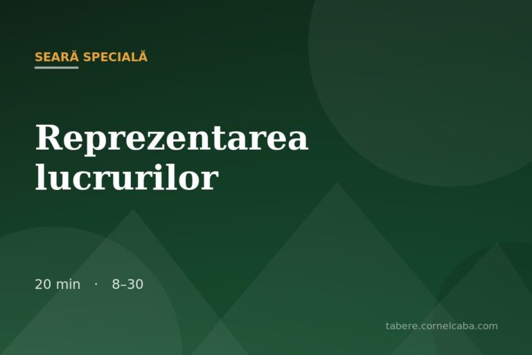 Ilustrație pentru jocul Reprezentarea lucrurilor