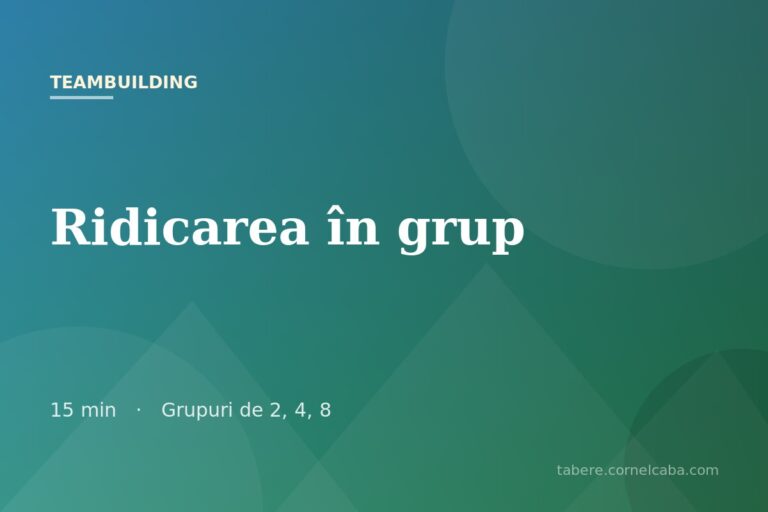 Ilustrație pentru jocul Ridicarea în grup
