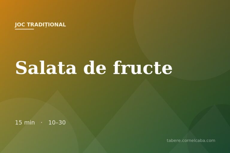 Ilustrație pentru jocul Salata de fructe