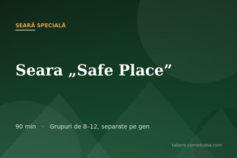 Ilustrație pentru jocul Seara „Safe Place”