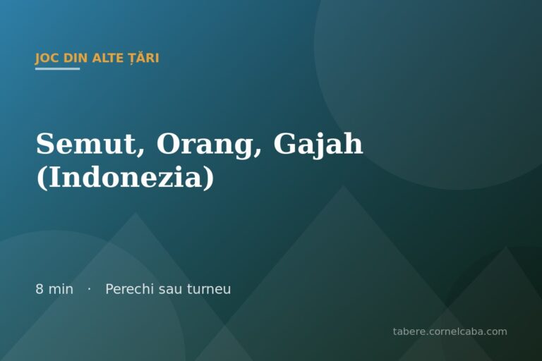 Ilustrație pentru jocul Semut, Orang, Gajah (Indonezia)