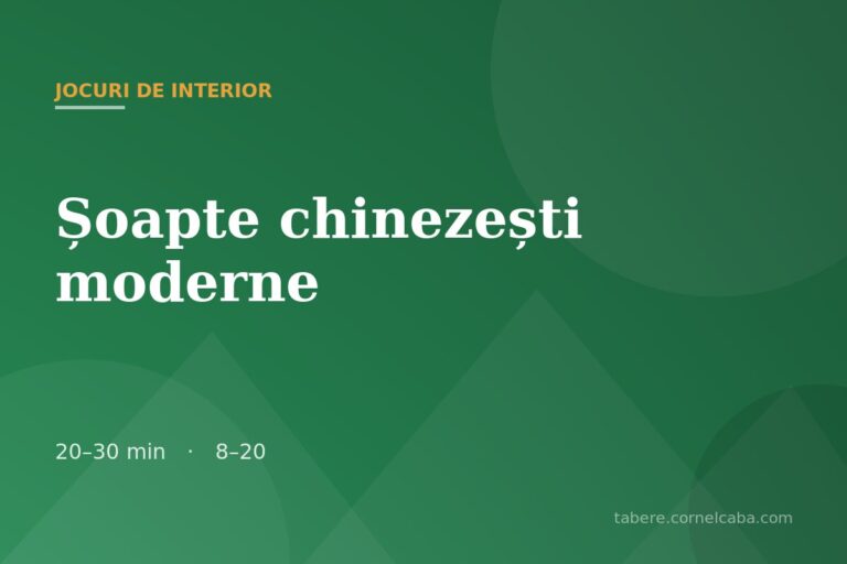 Ilustrație pentru jocul Șoapte chinezești moderne