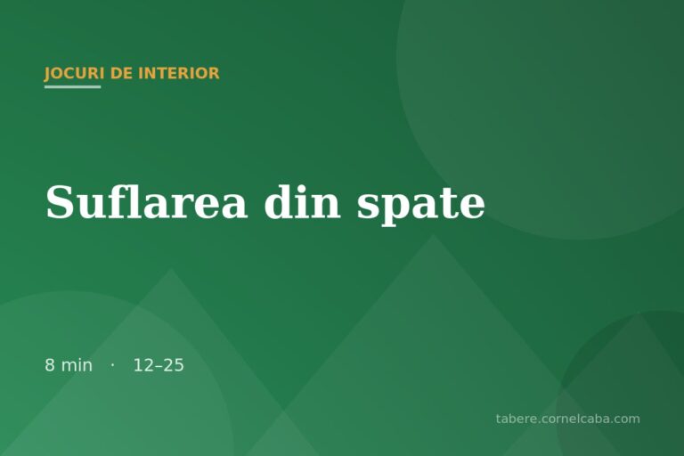 Ilustrație pentru jocul Suflarea din spate