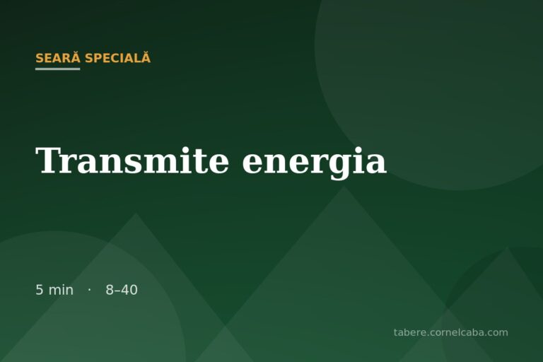 Ilustrație pentru jocul Transmite energia