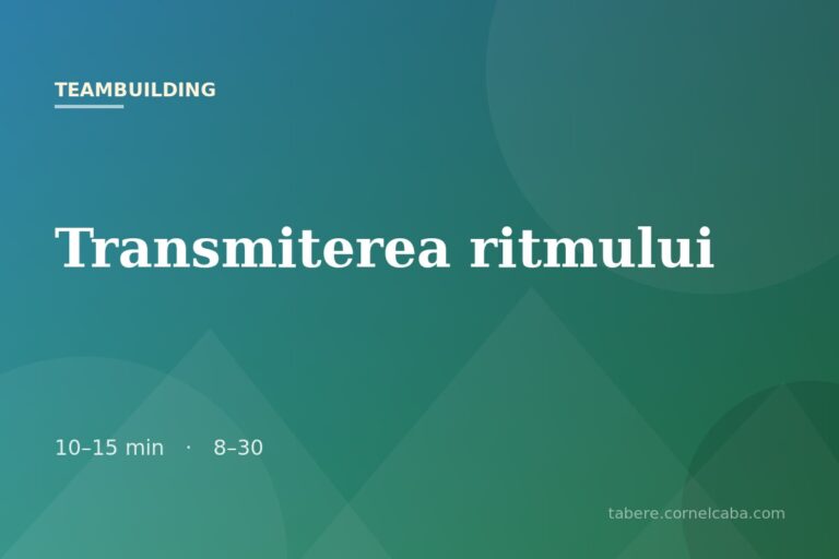 Ilustrație pentru jocul Transmiterea ritmului