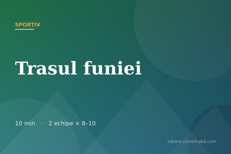 Ilustrație pentru jocul Trasul funiei