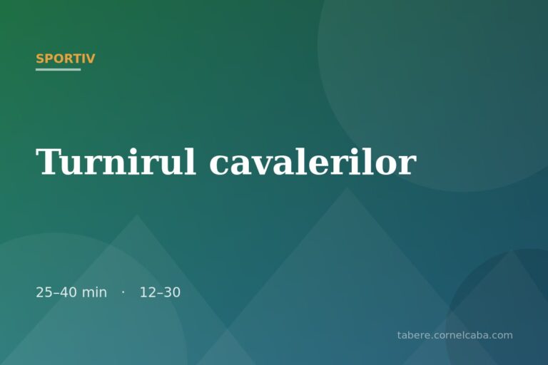 Ilustrație pentru jocul Turnirul cavalerilor