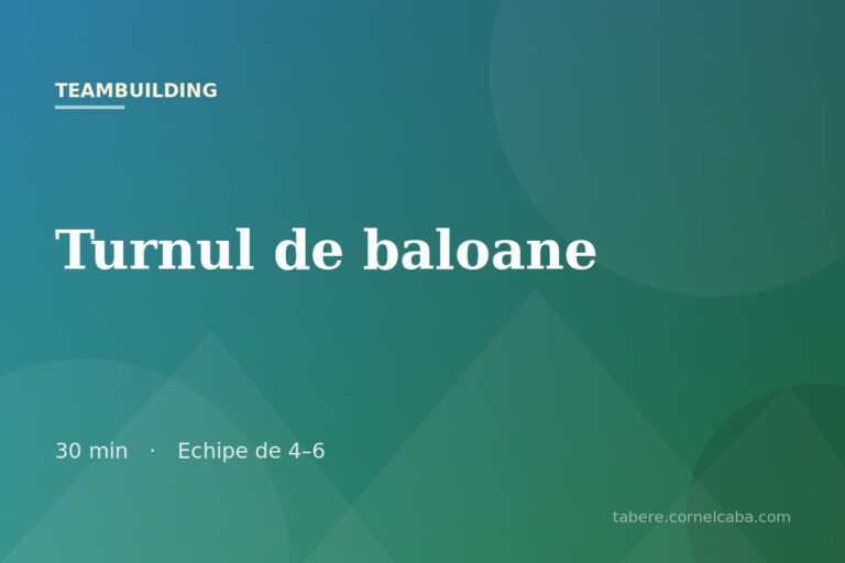 Ilustrație pentru jocul Turnul de baloane