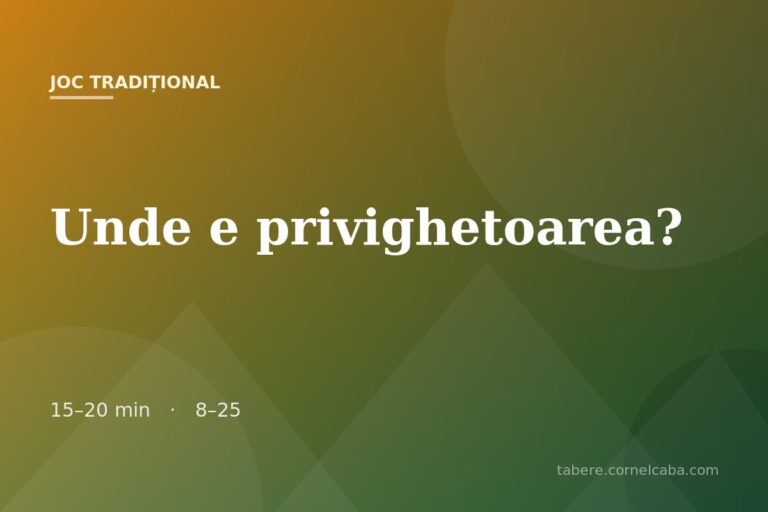Ilustrație pentru jocul Unde e privighetoarea?