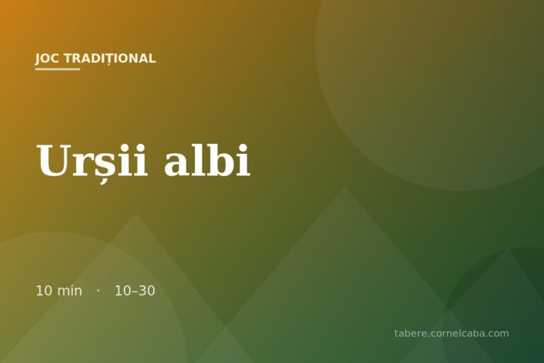 Ilustrație pentru jocul Urșii albi