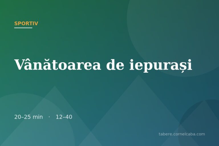 Ilustrație pentru jocul Vânătoarea de iepurași