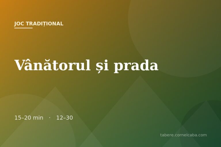 Ilustrație pentru jocul Vânătorul și prada