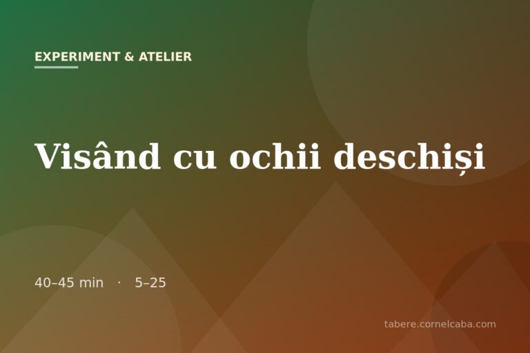 Ilustrație pentru jocul Visând cu ochii deschiși