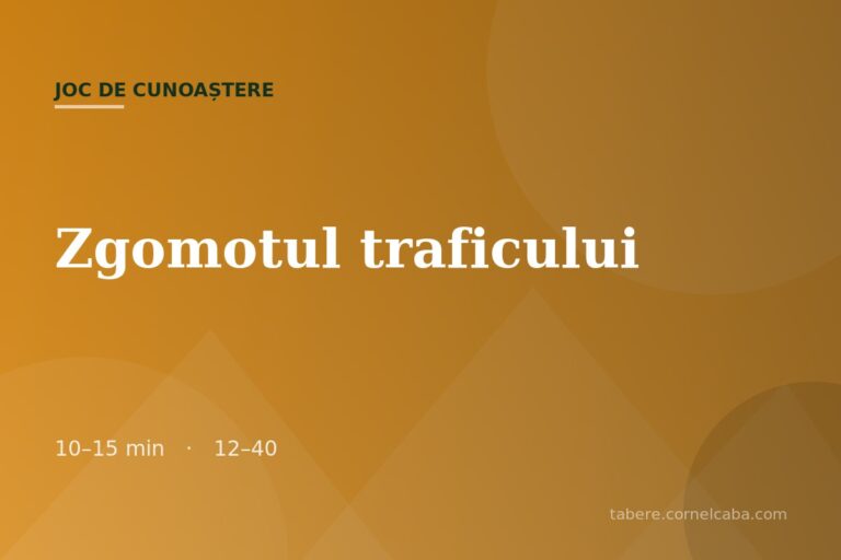 Ilustrație pentru jocul Zgomotul traficului